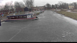 Přístav Veselí nad Moravou na Baťově kanále