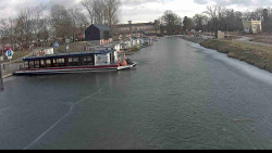 Přístav Veselí nad Moravou na Baťově kanále