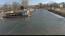 Přístav Veselí nad Moravou na Baťově kanále