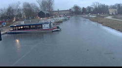 Přístav Veselí nad Moravou na Baťově kanále