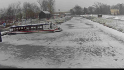 Přístav Veselí nad Moravou na Baťově kanále