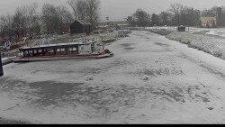 Přístav Veselí nad Moravou na Baťově kanále