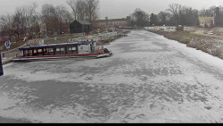 Přístav Veselí nad Moravou na Baťově kanále