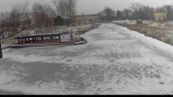 Přístav Veselí nad Moravou na Baťově kanále