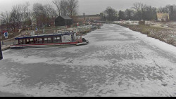 Přístav Veselí nad Moravou na Baťově kanále