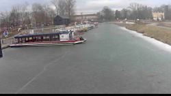 Přístav Veselí nad Moravou na Baťově kanále