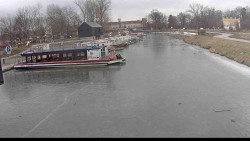 Přístav Veselí nad Moravou na Baťově kanále