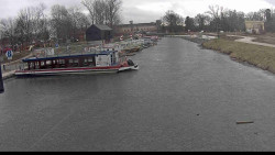 Přístav Veselí nad Moravou na Baťově kanále