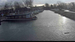 Přístav Veselí nad Moravou na Baťově kanále