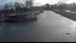 Přístav Veselí nad Moravou na Baťově kanále