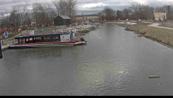 Přístav Veselí nad Moravou na Baťově kanále