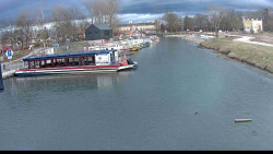 Přístav Veselí nad Moravou na Baťově kanále