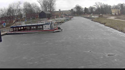 Přístav Veselí nad Moravou na Baťově kanále