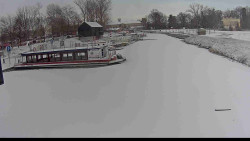 Přístav Veselí nad Moravou na Baťově kanále