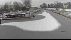 Přístav Veselí nad Moravou na Baťově kanále