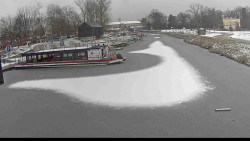 Přístav Veselí nad Moravou na Baťově kanále