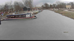 Přístav Veselí nad Moravou na Baťově kanále