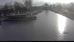 Přístav Veselí nad Moravou na Baťově kanále