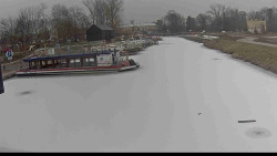 Přístav Veselí nad Moravou na Baťově kanále