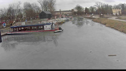 Přístav Veselí nad Moravou na Baťově kanále