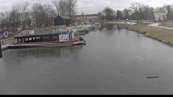 Přístav Veselí nad Moravou na Baťově kanále