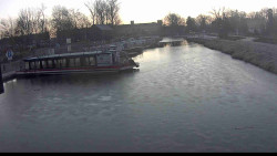 Přístav Veselí nad Moravou na Baťově kanále