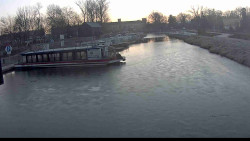 Přístav Veselí nad Moravou na Baťově kanále