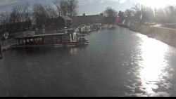 Přístav Veselí nad Moravou na Baťově kanále