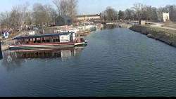 Přístav Veselí nad Moravou na Baťově kanále
