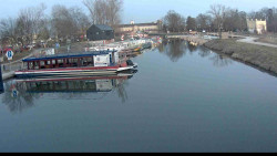 Přístav Veselí nad Moravou na Baťově kanále