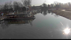 Přístav Veselí nad Moravou na Baťově kanále