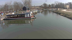 Přístav Veselí nad Moravou na Baťově kanále