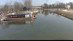 Přístav Veselí nad Moravou na Baťově kanále