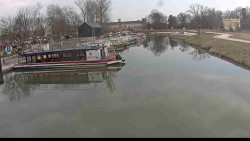 Přístav Veselí nad Moravou na Baťově kanále