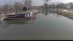 Přístav Veselí nad Moravou na Baťově kanále