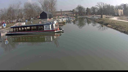 Přístav Veselí nad Moravou na Baťově kanále