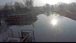 Přístav Veselí nad Moravou na Baťově kanále