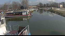 Přístav Veselí nad Moravou na Baťově kanále