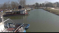 Přístav Veselí nad Moravou na Baťově kanále