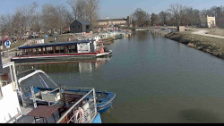 Přístav Veselí nad Moravou na Baťově kanále