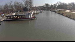 Přístav Veselí nad Moravou na Baťově kanále