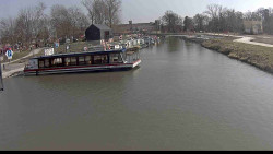 Přístav Veselí nad Moravou na Baťově kanále