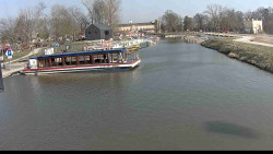 Přístav Veselí nad Moravou na Baťově kanále