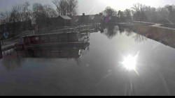 Přístav Veselí nad Moravou na Baťově kanále