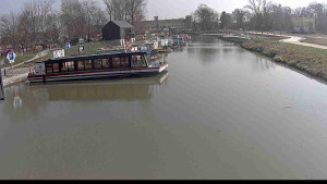 Baťův kanál - Přístav Veselí nad Moravou na Baťově kanále - 18.3.2026 v 11:15