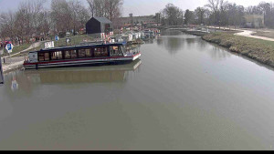 Baťův kanál - Přístav Veselí nad Moravou na Baťově kanále - 18.3.2026 v 11:45