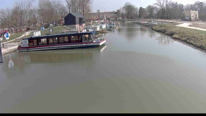 Baťův kanál - Přístav Veselí nad Moravou na Baťově kanále - 18.3.2026 v 12:45