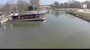 Baťův kanál - Přístav Veselí nad Moravou na Baťově kanále - 18.3.2026 v 13:45
