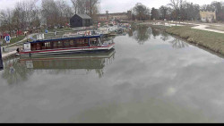 Přístav Veselí nad Moravou na Baťově kanále