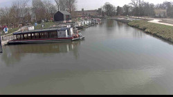 Přístav Veselí nad Moravou na Baťově kanále